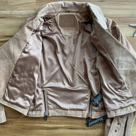 NWT! BLANK NYC Suede Moto Jacket - Picture 8 of 15